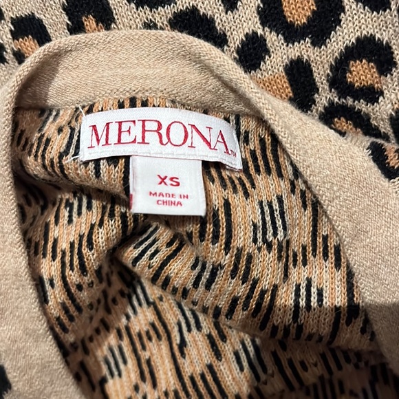 Merona Leopard print sweater - Picture 3 of 3